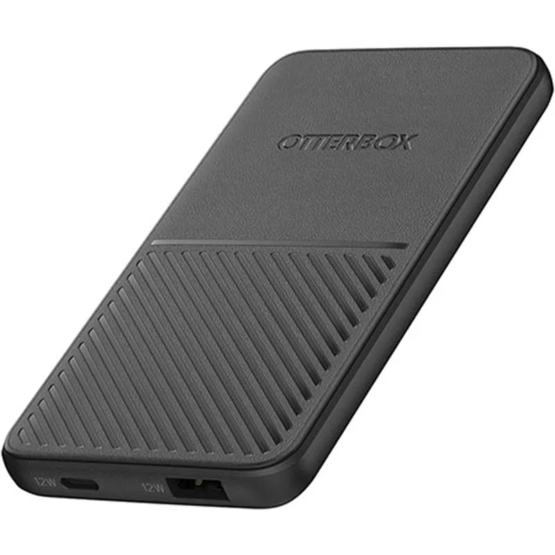 Otterbox Powerbank 5000mAh 12W USB A/C Svart