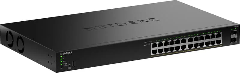 GS324TP 24-Port Gigabit Ethernet Smart Managed Essential 2xSFP PoE+ 190W