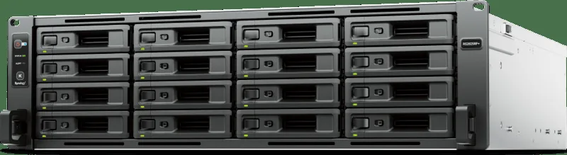 Synology RS2825RP+ 16 Bay NAS Stativ (3U) V1780B 8 GB DDR4 Synology DSM Grå