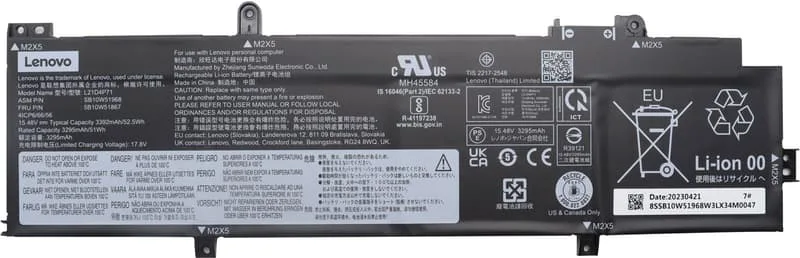 4-CELL 15.48V 52.5WH 3390MAH LI-ION REPLACEMENT BATT