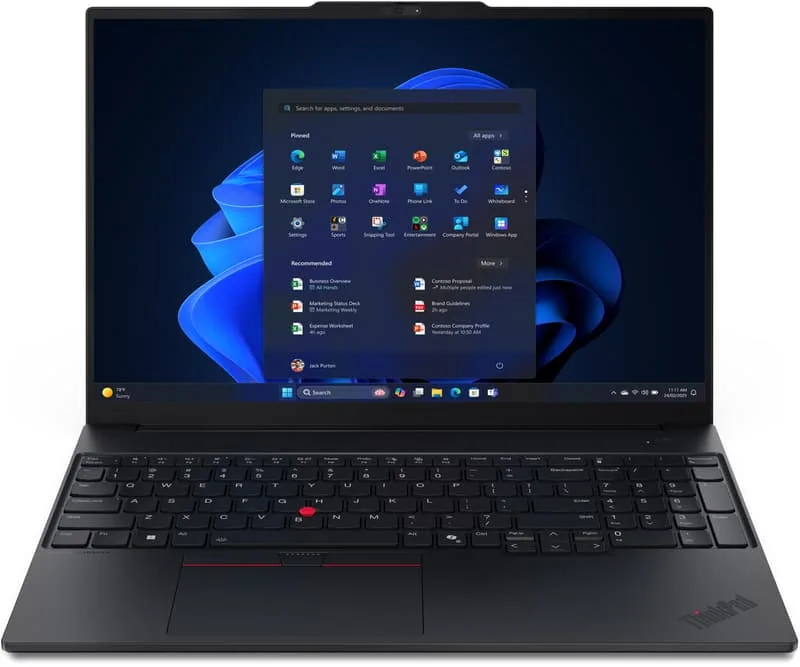 LENOVO ThinkPad E16 G3, 16" FullHD+ IPS matt, AMD Ryzen 5 230, 16 GB, 512 GB PCIe SSD, WiFi 6E, bakbelyst tangentbord, Win11 Pro, 3 års garanti