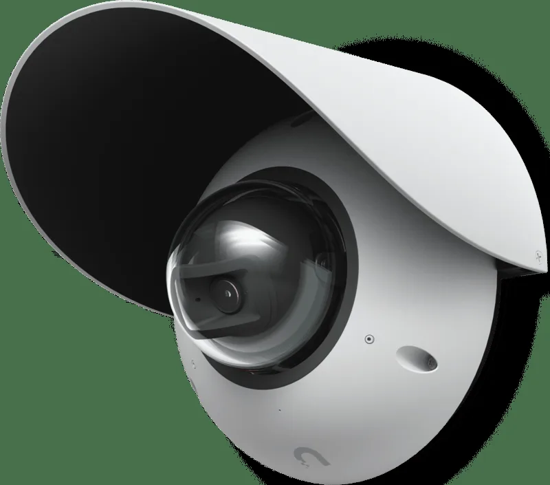 G6 Dome Camera Weather Shield White