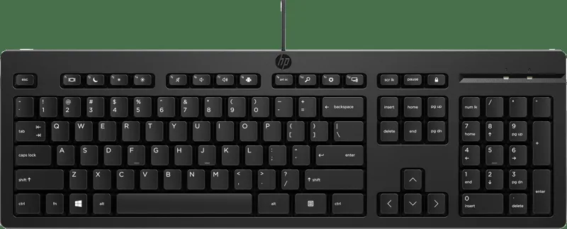 125 trådanslutet tangentbord