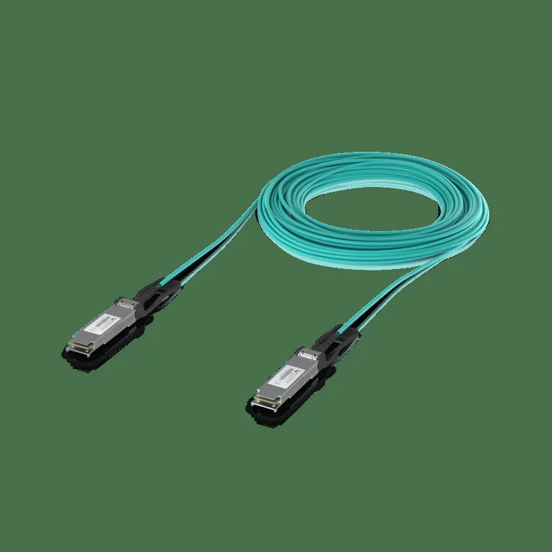Ubiquiti UACC-AOC-QSFP28-30M InfiniBand och fiberoptisk kabel Aqua