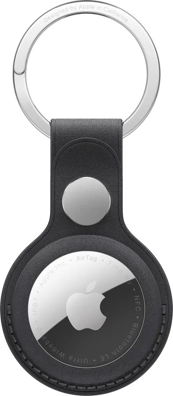 Apple FineWoven nyckelring för Apple AirTag (Svart)