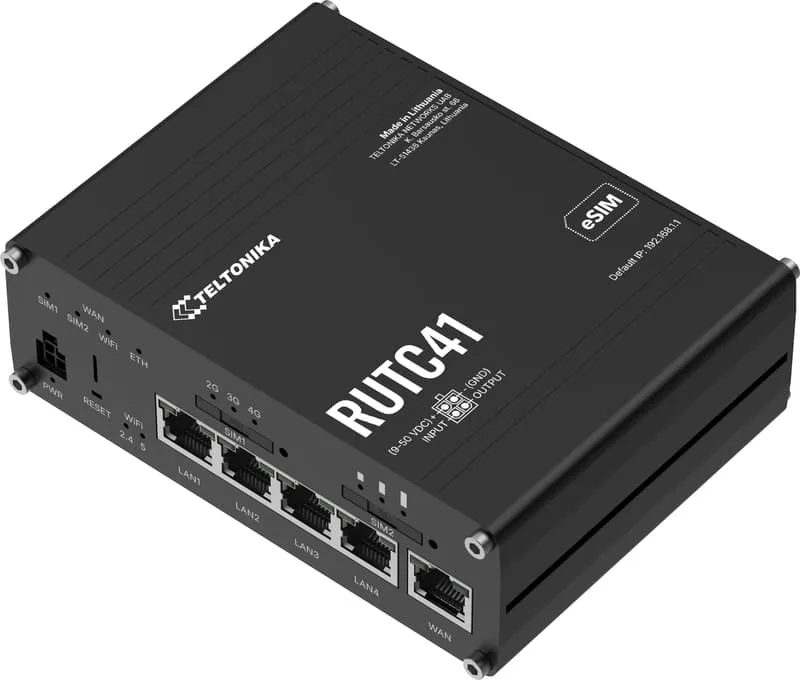 Teltonika RUTC41 Industrial 4G Edge Router