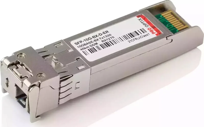 FORTINET 10GBASE-ER SFP+ BIDI TX1330NM/RX1270NM