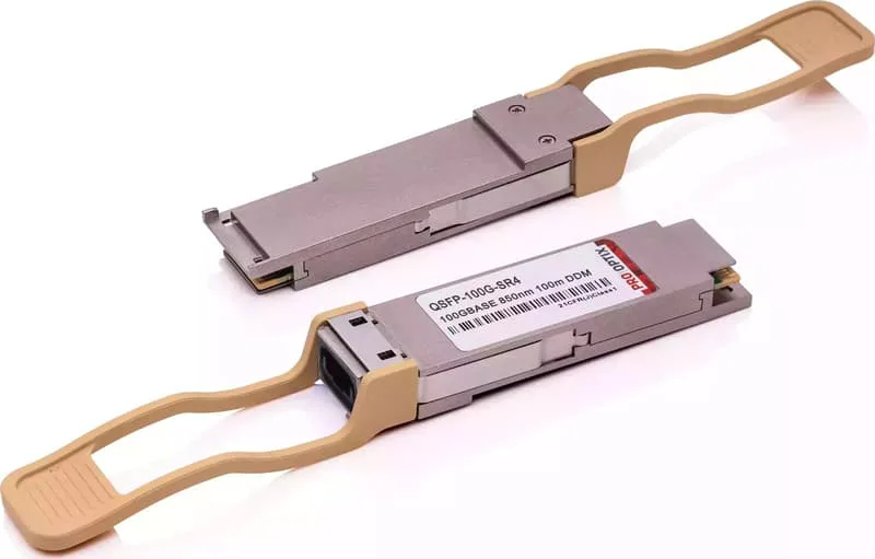 FORTINET 100GBASE SR4 QSFP28 SFP MPO  OM4 MMF