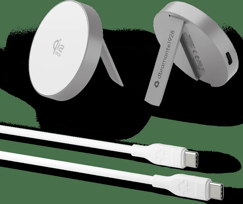 dbramante1928 Wireless Magnetic Charger With Stand Qi2