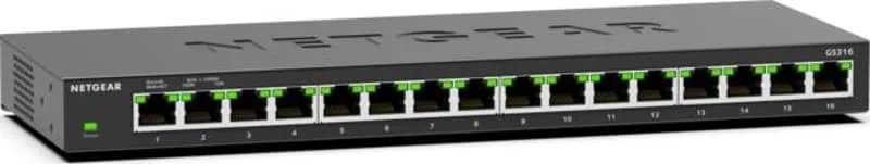GS316 16-Port Gigabit Ethernet Unmanaged
