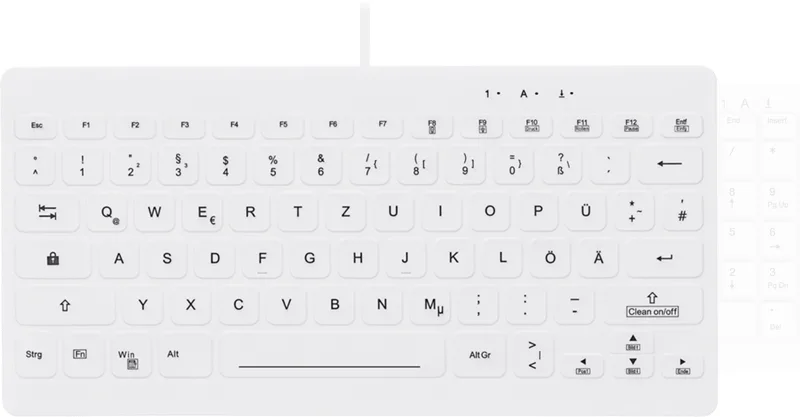Contour Design Active Key QuickClean Medical Removable Cover