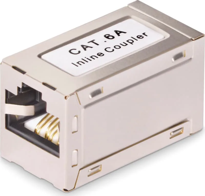 StarTech.com Skärmad RJ45-kopplare, Cat6a-ledningskopplare, hona till hona (H/H)