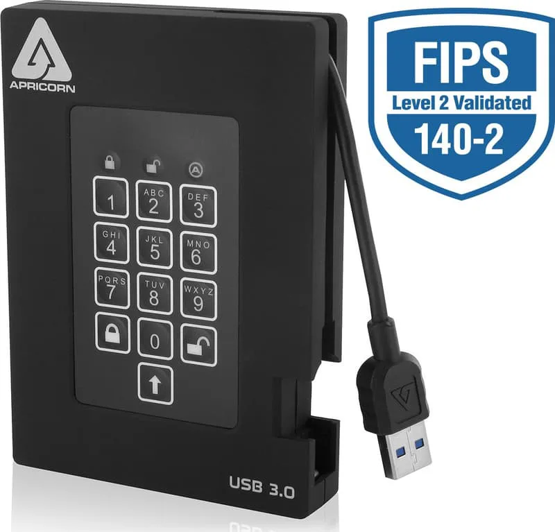 Apricorn Padlock fortress 2TB