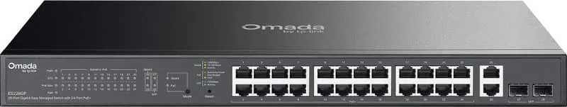 Omada ES228GP Easy Managed Switch 26xGE Port 250W PoE