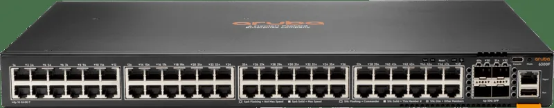 Aruba Networking Aruba 6300F 48-port 1GbE & 4-port SFP56