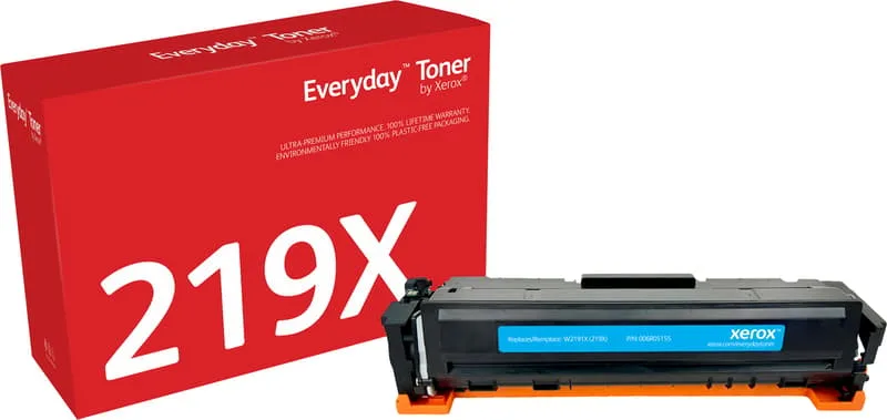 Xerox Everyday Toner ersätter HP 219X cyan
