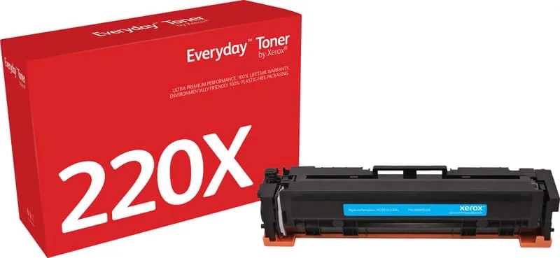 Xerox Everyday Toner ersätter HP 220X cyan