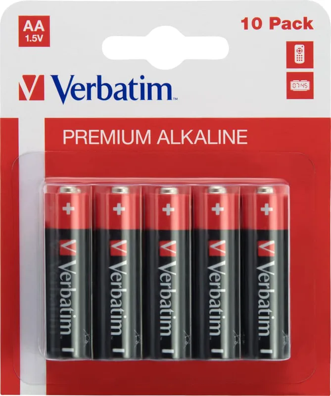 Batteri Alkaline AA/LR6 10-pack