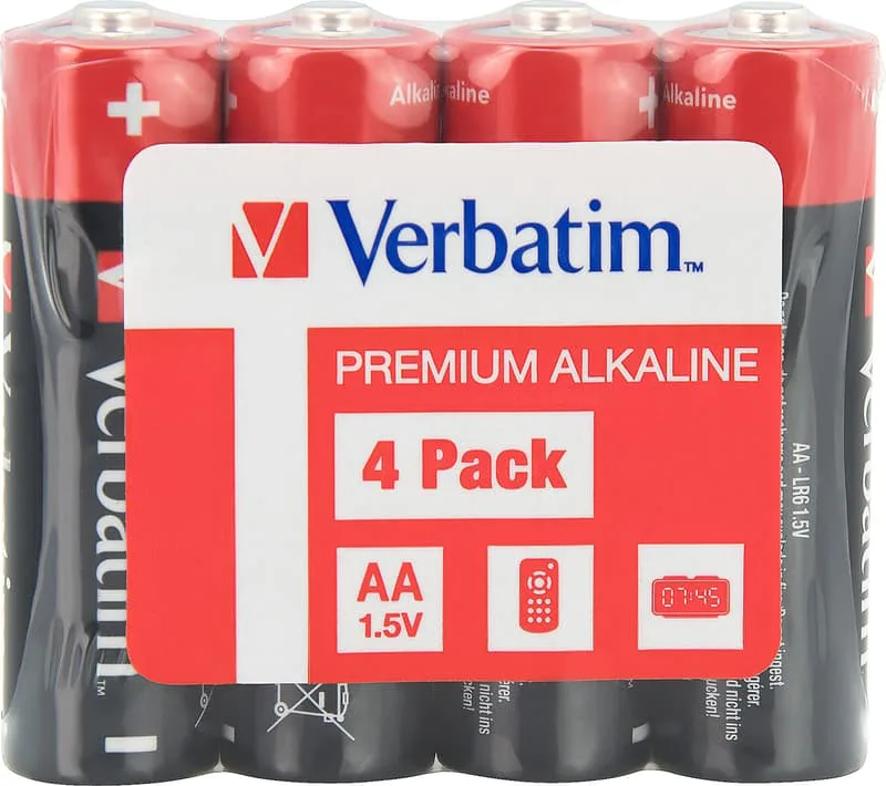 Batteri Alkaline AA/LR6 4-pack