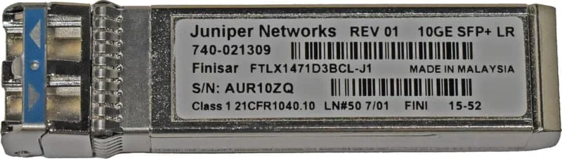 SFP+, 10G, MMF 220m and SMF 300m