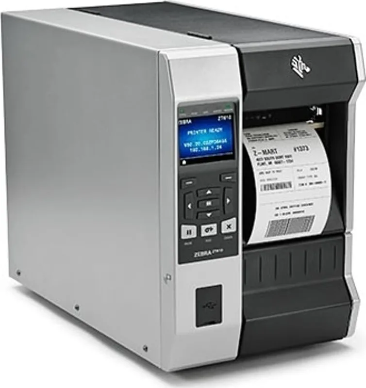 ZT610 TT 4" 300 dpi-skärm USB/BT/Ethernet/RS232 RFID