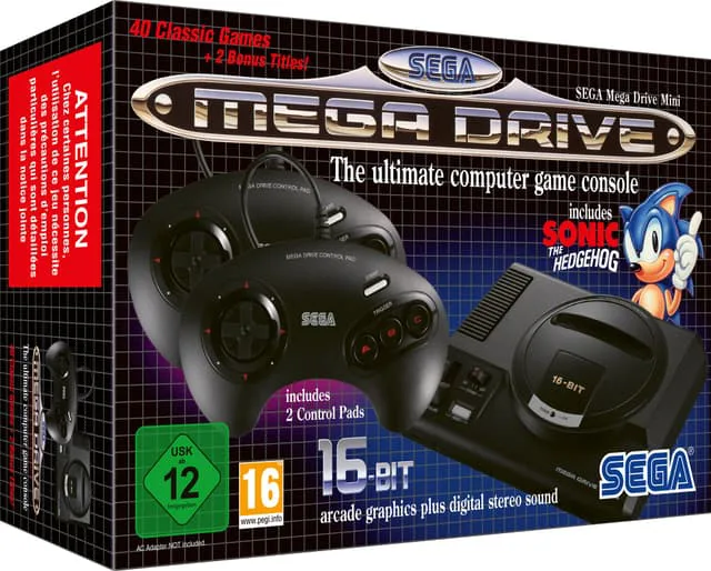 Sega Mega Drive Mini konsol