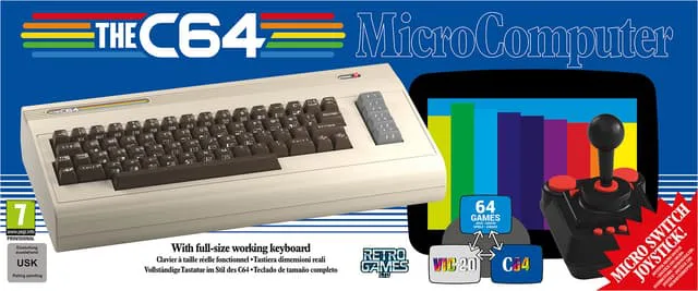 C64 - Commodore 64 fullstorleks konsol