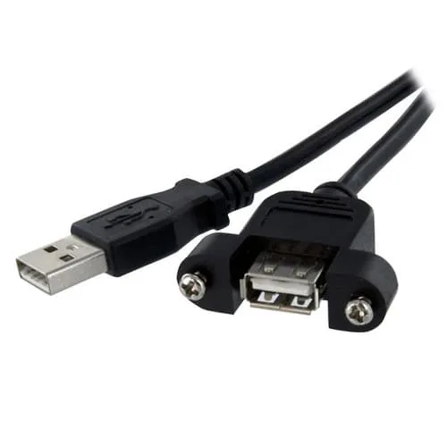 StarTech.com 60 cm panelmontering USB-kabel A till A