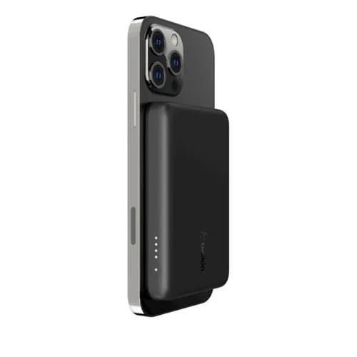 Belkin BPD002BTBK, 2500 mAh, Trådlös laddning, 5 W, Svart