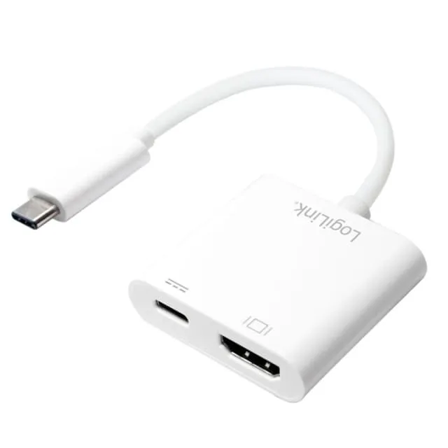 LogiLink USB-C till HDMI + USB-C + USB Adapter