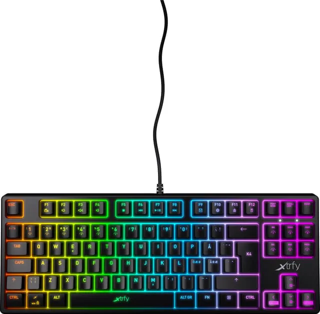 CHERRY XTRFY Xtrfy K4 RGB mekaniskt gaming tangentbord