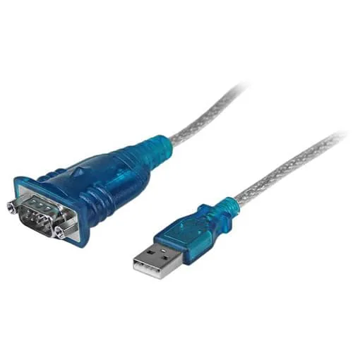 StarTech.com USB till seriell RS232 DB9-kabeladapter med 1 port – M/M