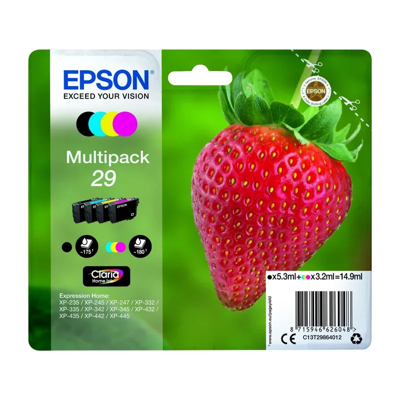 Epson bläckpatron multipack Claria Home 29 Cyan
