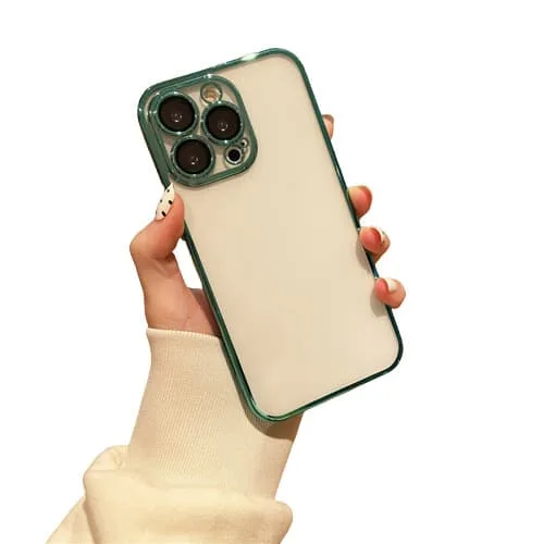INF Telefonfodral med linsskydd Grön iPhone 14
