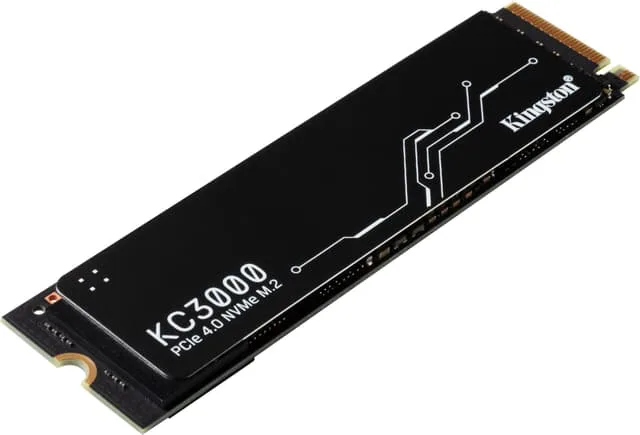 Kingston KC3000 PCIe 4.0 intern NVMe SSD