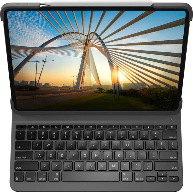 Logitech Slim Folio tangentbordsfodral för iPad Pro