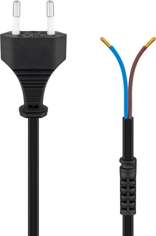 Goobay 51346, 1,5 m, CEE7/16, H03VVVVH2-F, 250 V