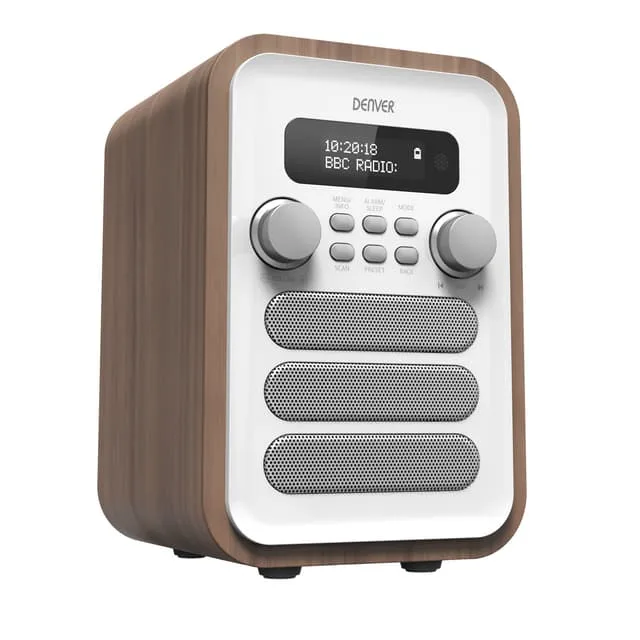 Denver DAB-48 DAB-radio med FM-mottagare och Bluetooth