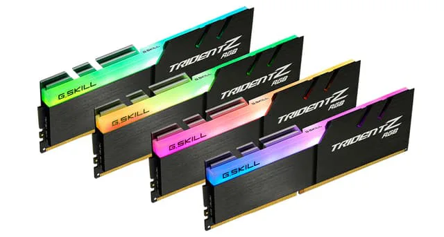 G.Skill Trident Z RGB F4-3600C14Q-64GTZR RAM-minnen