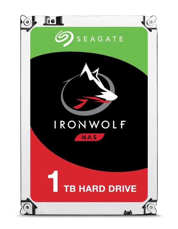 Seagate IronWolf ST1000VN002 interna hårddiskar 3.5" 1000 GB Serial ATA III