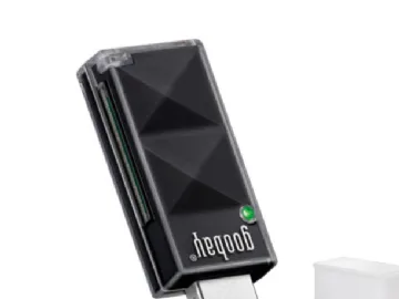 Goobay 95682, MicroSD (TransFlash), SD, SDHC, SDXC, Svart