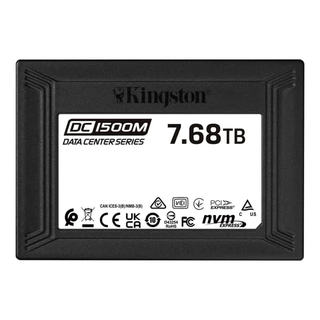 Kingston DC1500M U.2 Enterprise 7680GB
