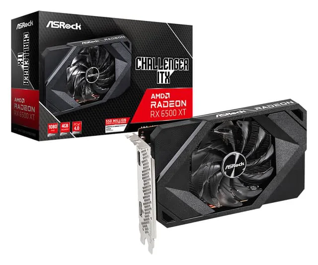 Asrock Challenger RX 6500 XT ITX