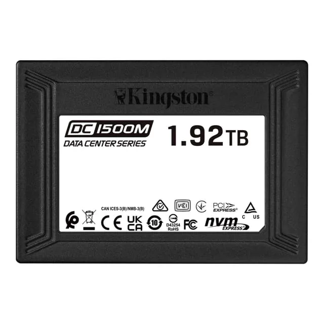 Kingston Technology DC1500M U.2 Enterprise SSD 1920