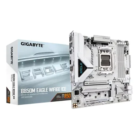 GIGABYTE B850M EAGLE WF6E ICE