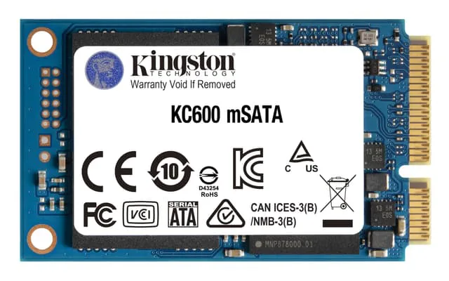 Kingston KC600 SSD 256GB SATA3 mSATA