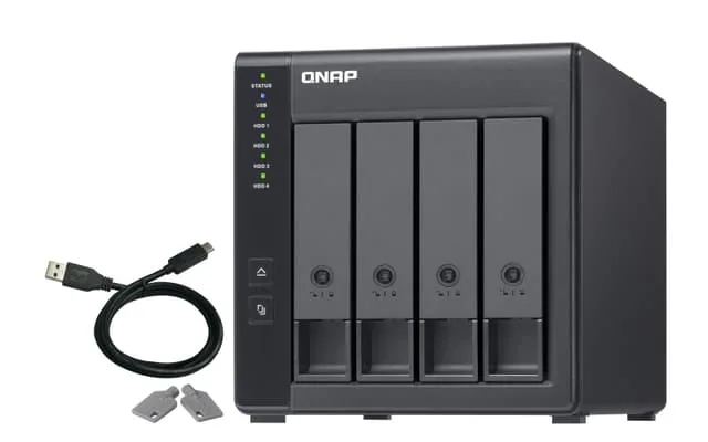 QNAP TR-004 4 Bay Desktop NAS Expansion