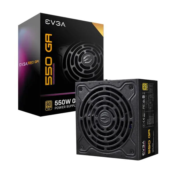 EVGA SuperNOVA 550 GA strömförsörjningsenheter
