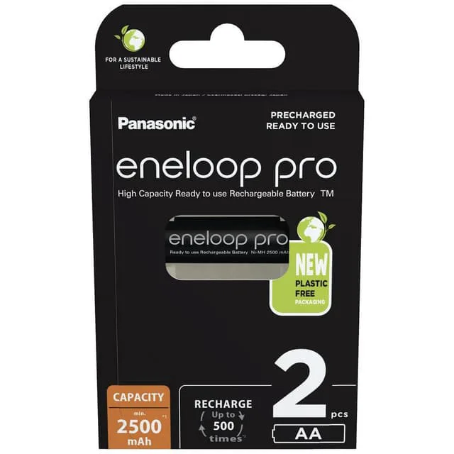 Panasonic eneloop pro BK-3HCDE batteri