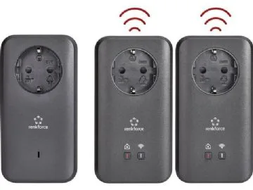 Renkforce PL600D WiFi Powerline WLAN Network Kit